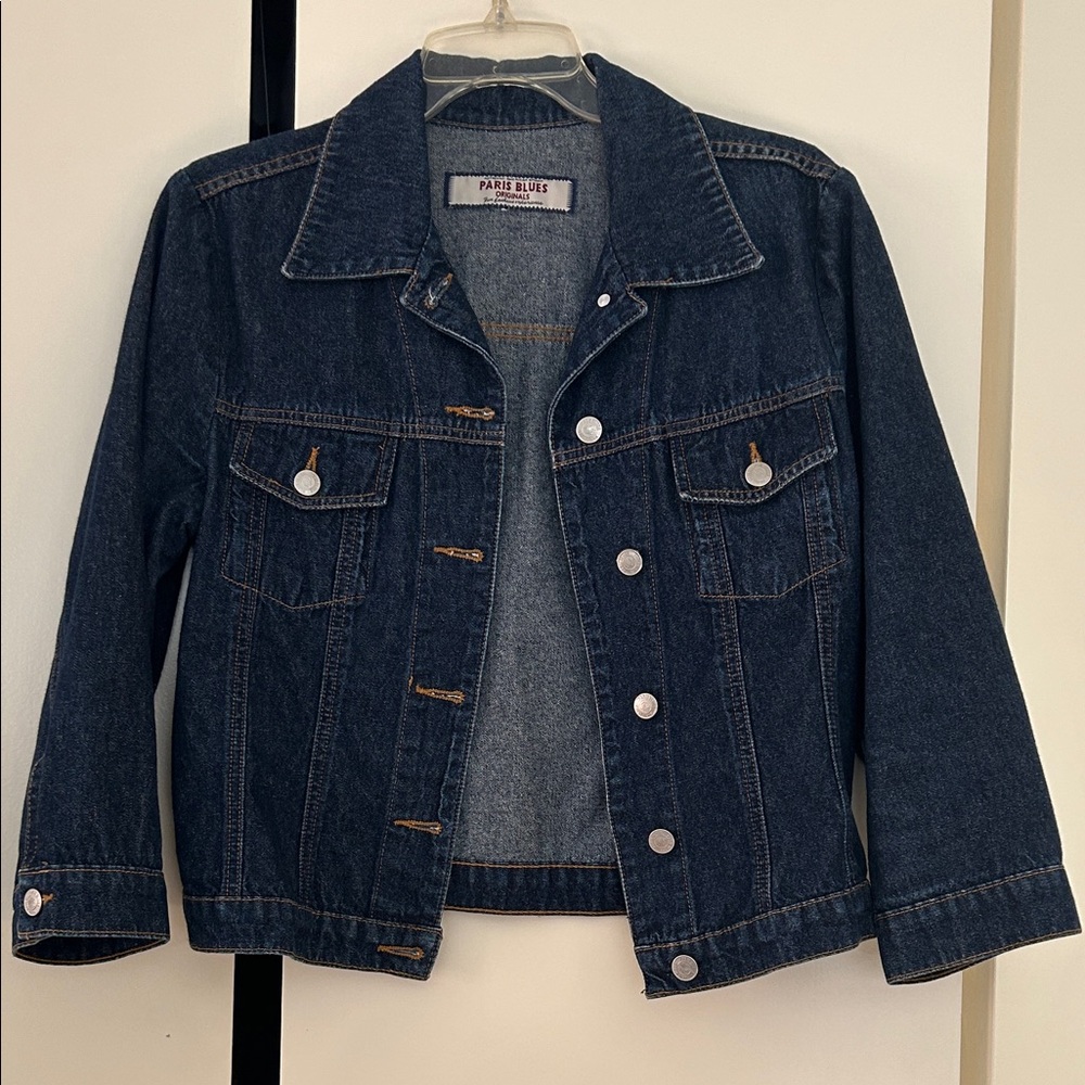 Paris Blues Blue Jean Jacket Classic Design